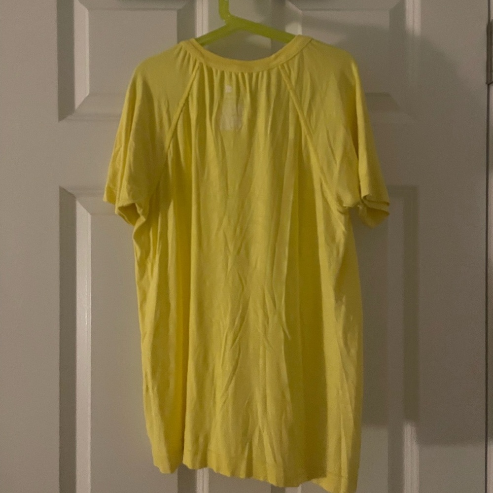 Yellow Short Sleeve Top